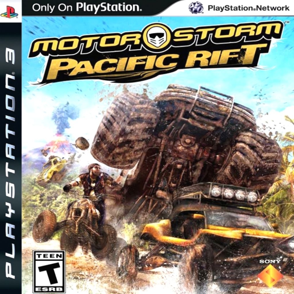 Bluray Disc Game PS3 Hen/CFW Motorstorm Pacific Rift +DLC