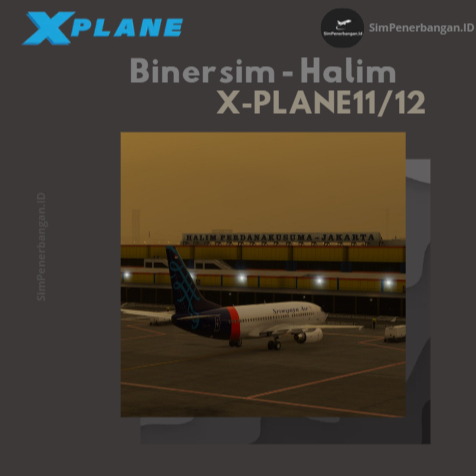 X-Plane11 / X-Plane12 Addon - BinerSim  Halim Perdanakusuma Airport (WIHH)