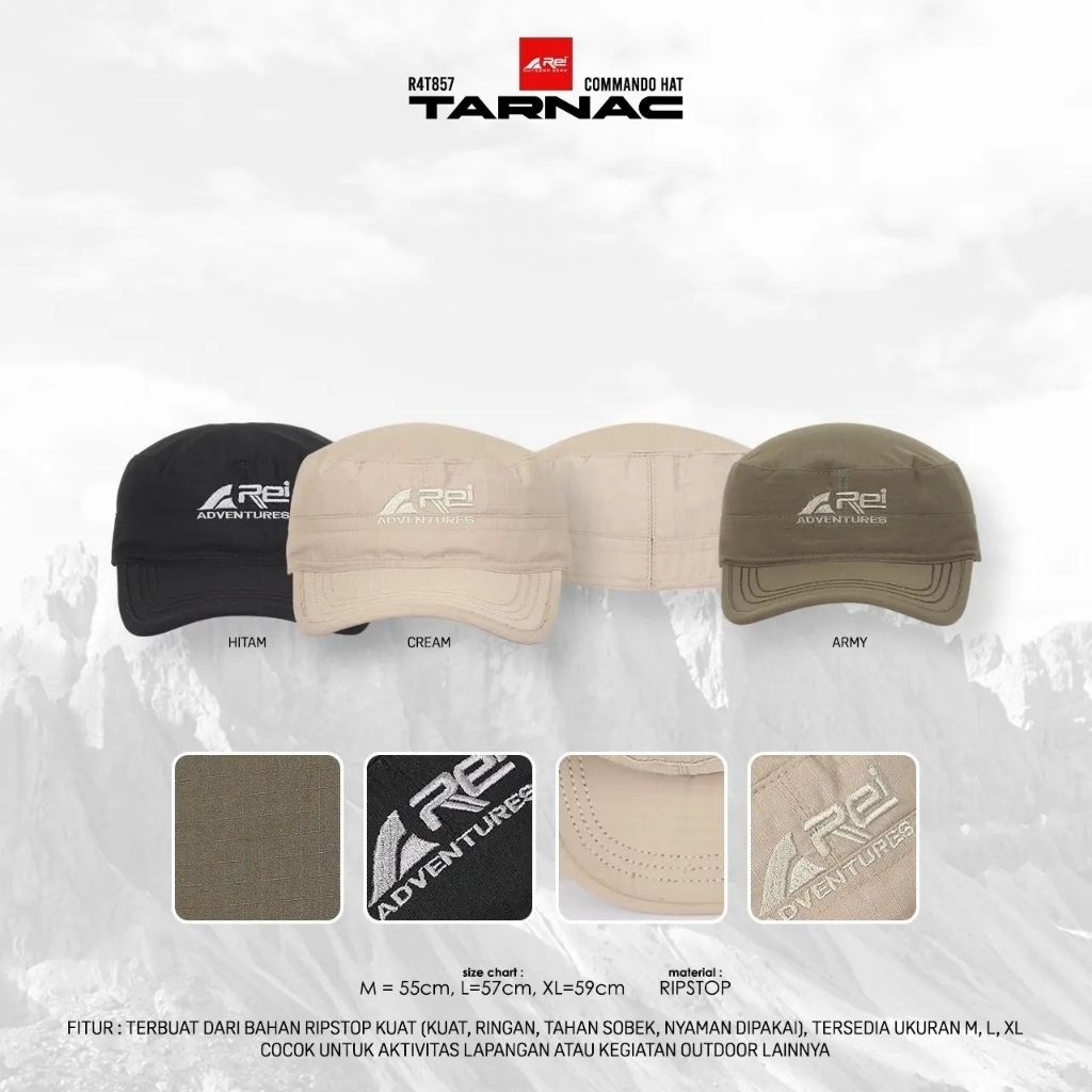 Commando Hat Arei Outdoorgear Tarnac