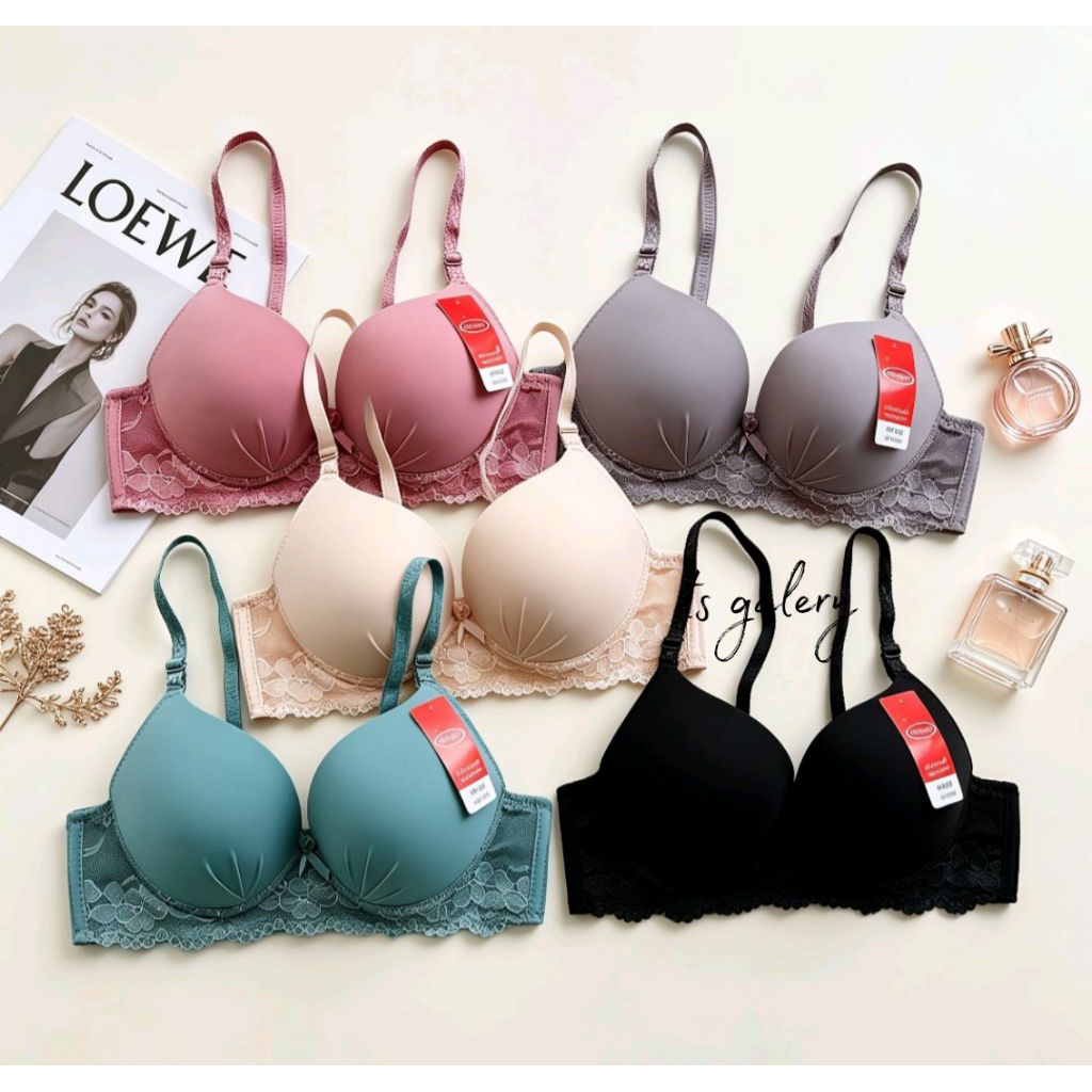 Bra kawat cup B Bra 8767 BRA fashion busa sedang ukuran 36.38.40.42