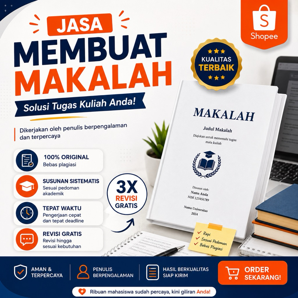 Joki Makalah Profesional Semua jurusan | Cepat, Berkualitas & Tepat Waktu