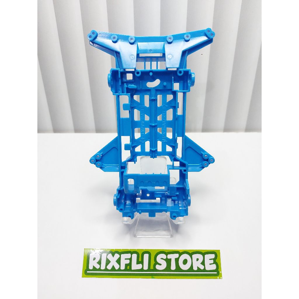 Chassis Tamiya KIT DAXING Series SHADOW BREAKER Warna Biru Muda Chassis Tipe SUPER XX Part Copotan K