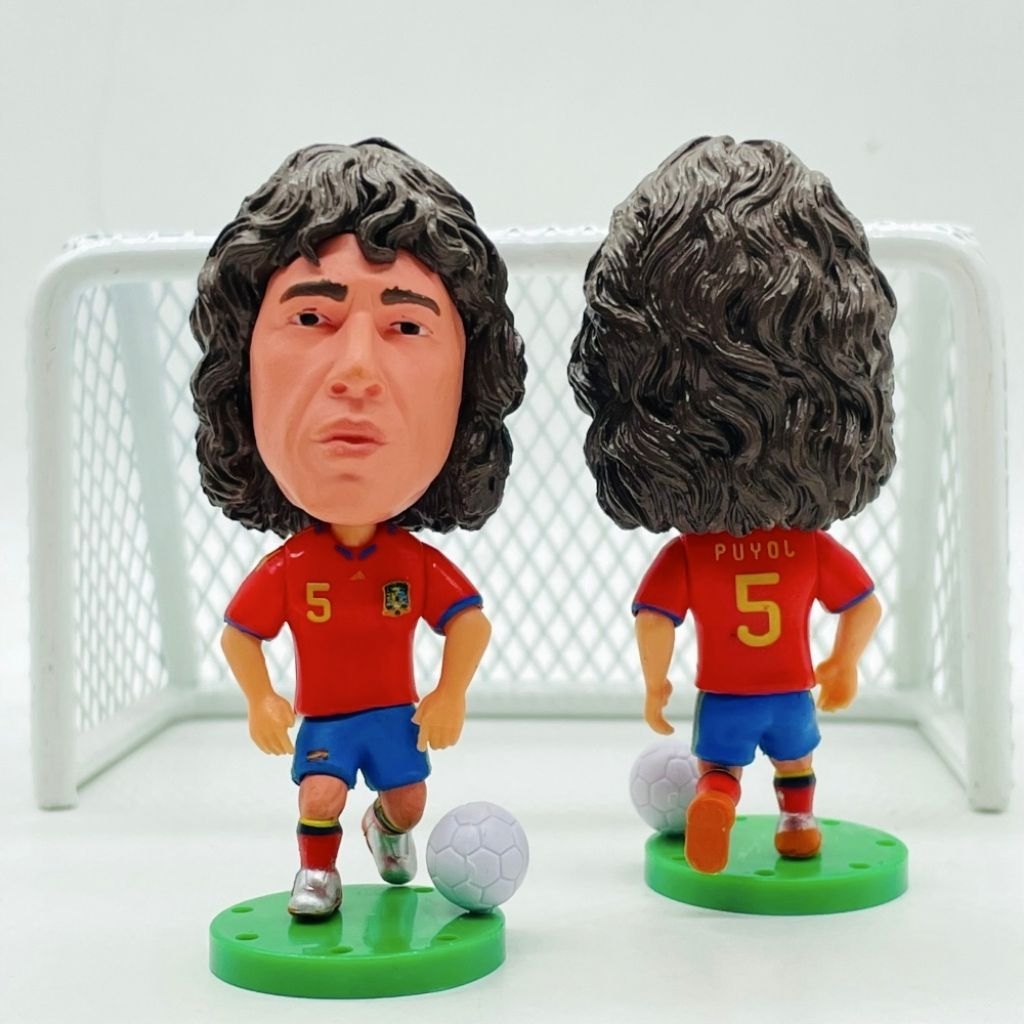 Action figure Carles Puyol Spain 2010 World Cup Champion soccerwe original