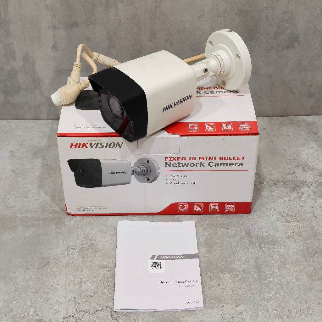 Hikvision DS-2CD1021-I Network Camera Fullset | SN 6234 CCTV | IP Camera Preloved Bekas Second