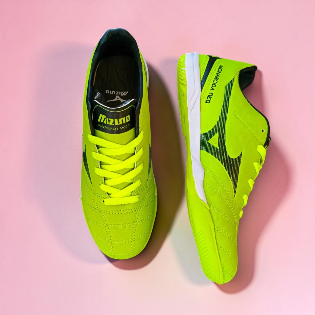 Sepatu Futsal Mizuno Monarcida Neo Green Black