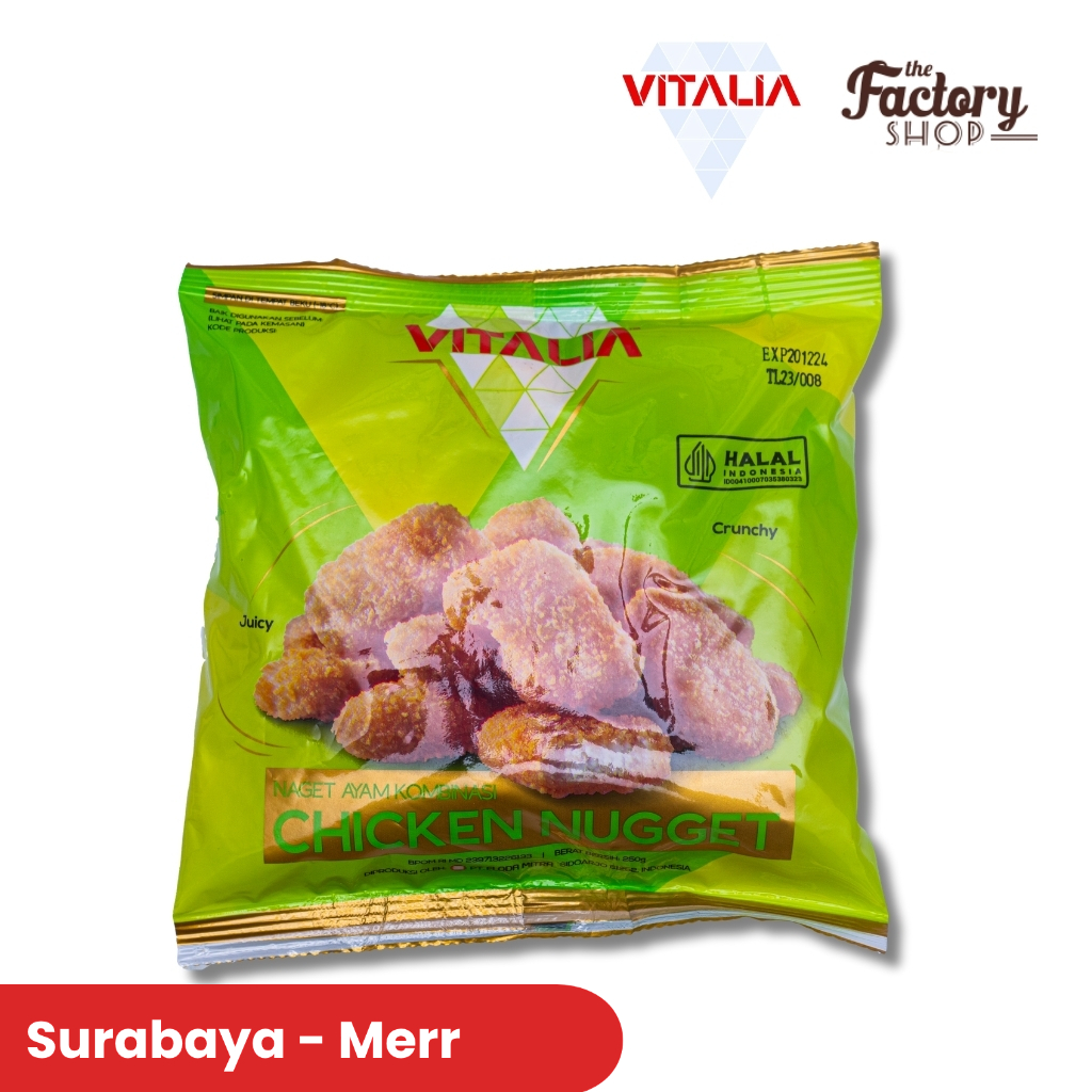 VITALIA CHICKEN NUGGET 250gr (SURABAYA)