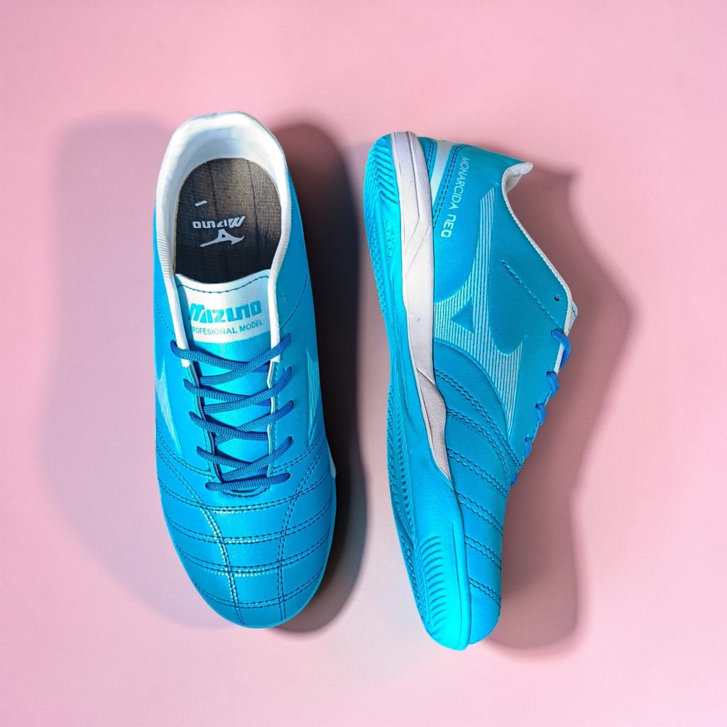 Sepatu Futsal Mizuno Monarcida Neo Tosca White