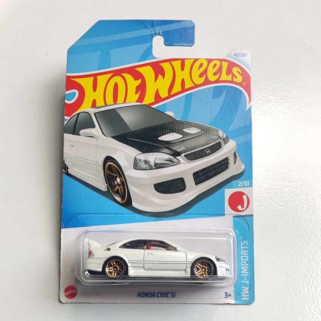 Hot Wheels Honda Civic SI Putih - HW J-IMPORTS