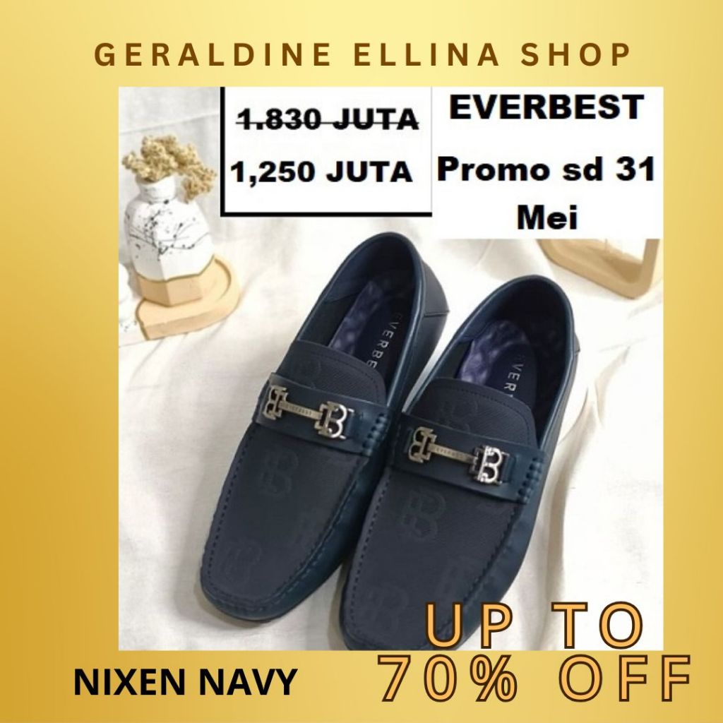 Sepatu pria Everbest 100% Original seri NIXEN