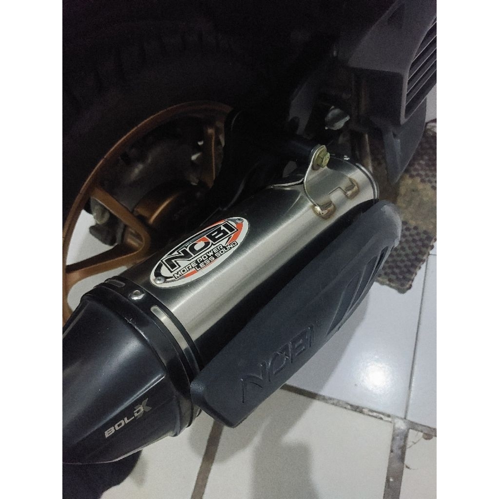 knalpot NOBI BOLD X aerox new nmax new neo lexi 155