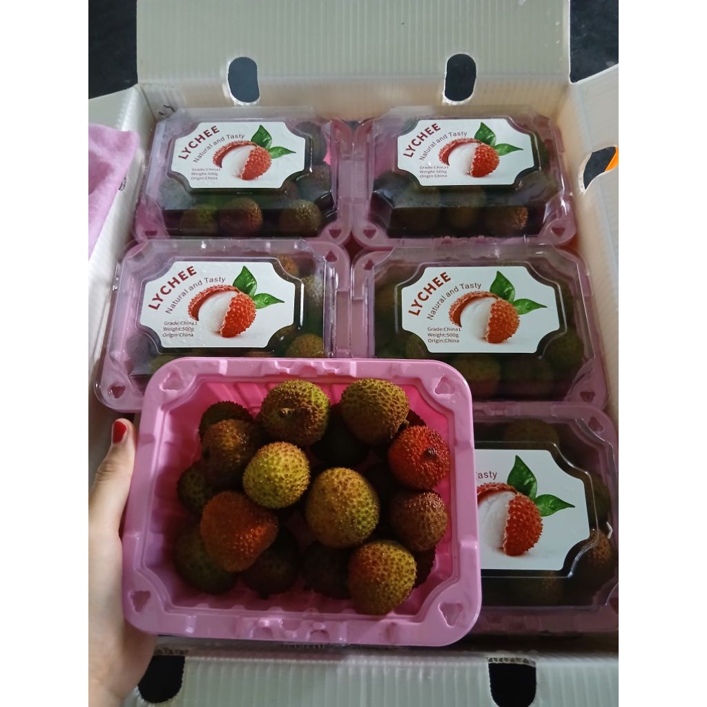 Buah Leci 1/2 kg-+