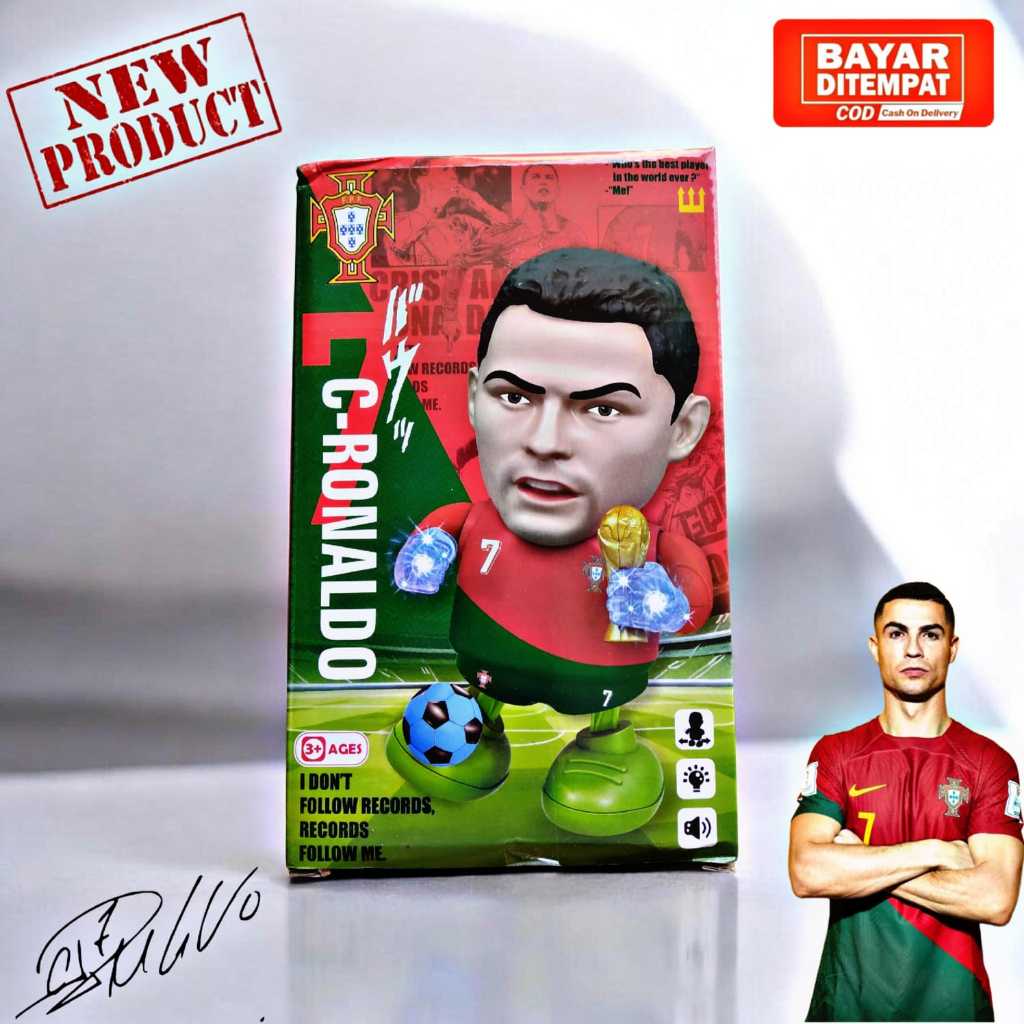 Mainan anak laki-laki Cristiano Ronaldo CR7