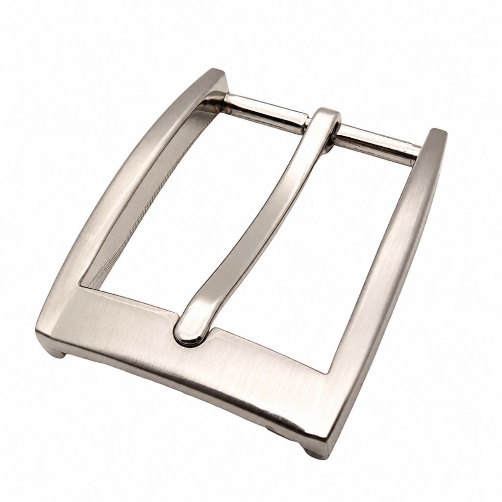 Buckle Belt import nickel Glossy 3.5cm Set Ring antik karat premium - Kepala Sabuk Gesper Premium Im