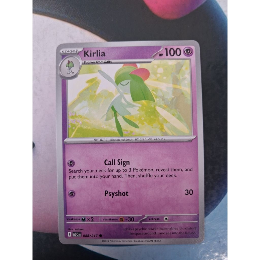 TCG Card Pokemon Kirlia (English)