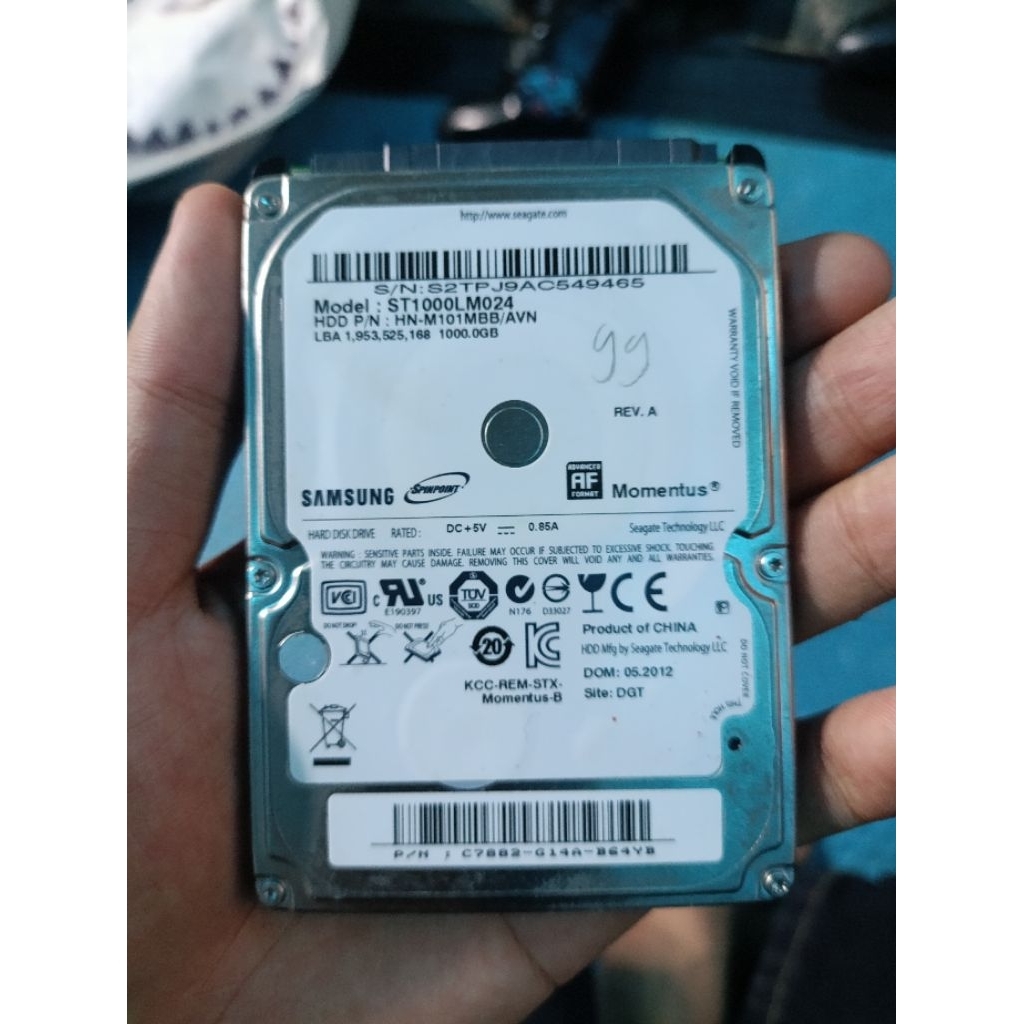 hdd laptop 1tb