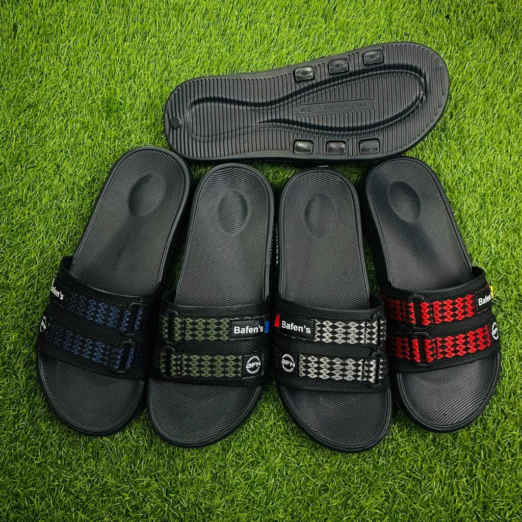 Bafen's_Colection-Sendal Pria Wanita Anak Karet Empuk Anti Slip Kasual Ringan Empuk