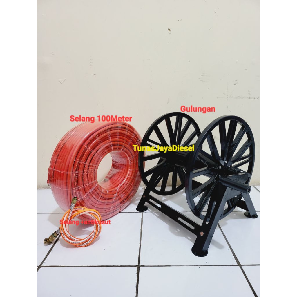 Paket Selang 100M&50M Alat Gulungan Selang Kapasitas 100M