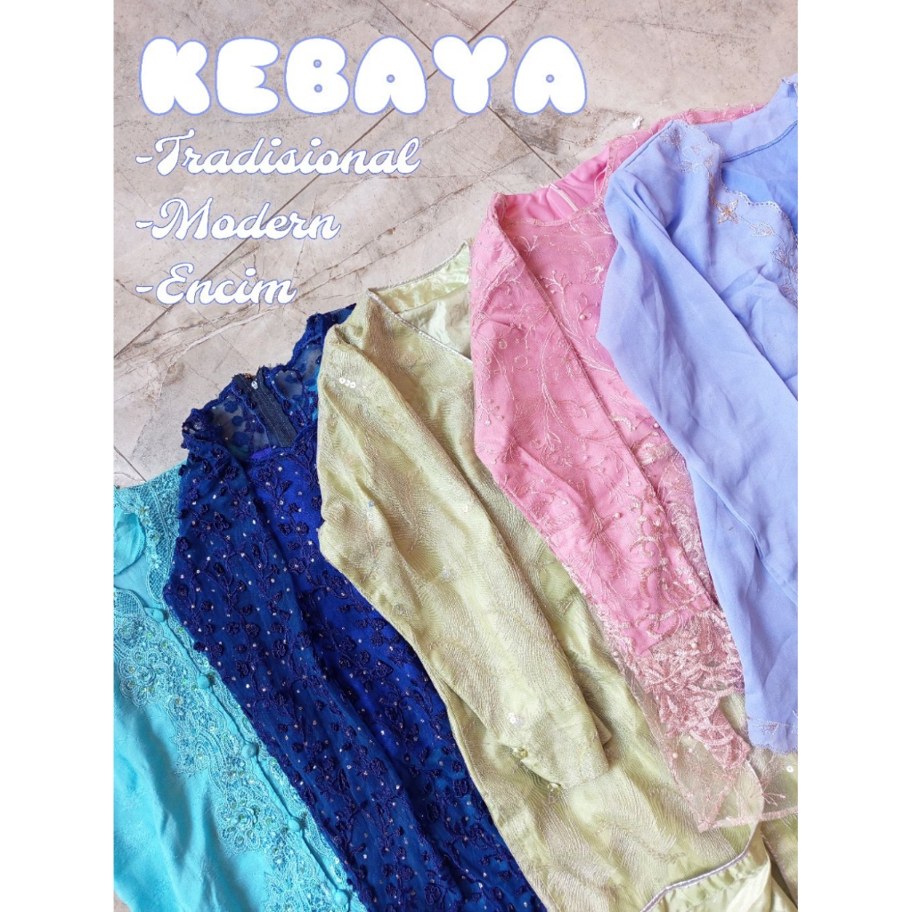 [PROMO] KEBAYA PRELOVED ENCIM | MODERN | PAYET | TRADISIONAL UNTUK ACARA FORMAL / WISUDA