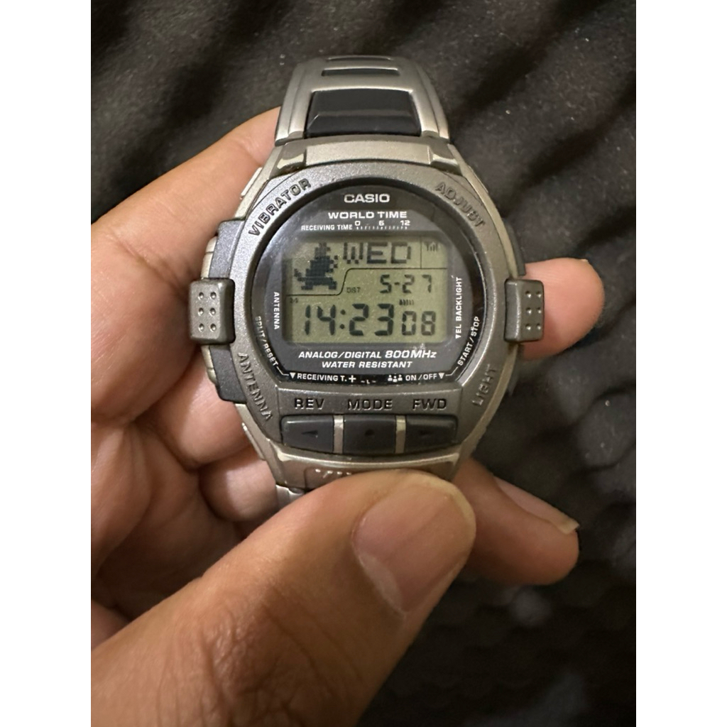 Casio Vcl-100 watch/jam casio vcl mulus