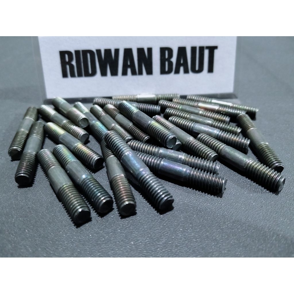 BAUT TANAM KNALPOT M6 HIJAU ( DRAT BAUT 10 )