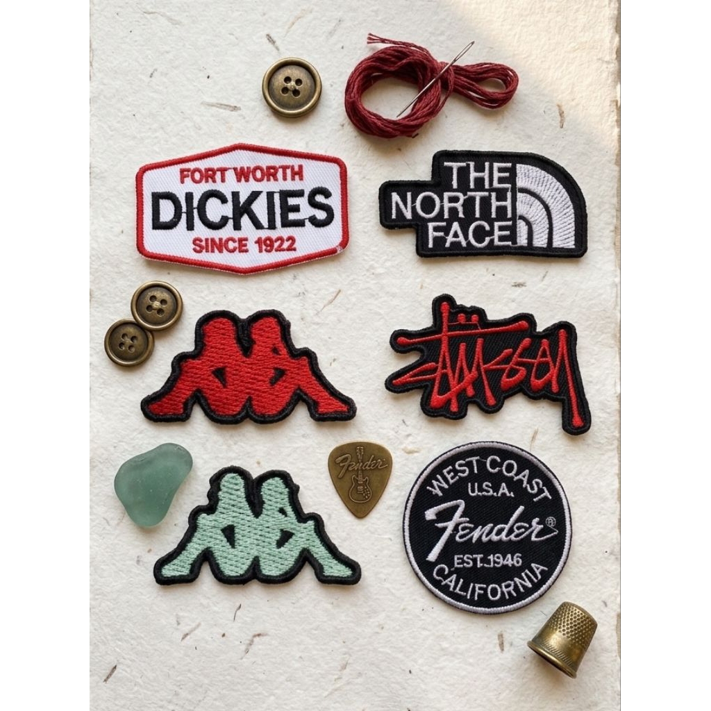 Patch Bordir brand,logo sponsor, emblem bordir komputer,patch bordir