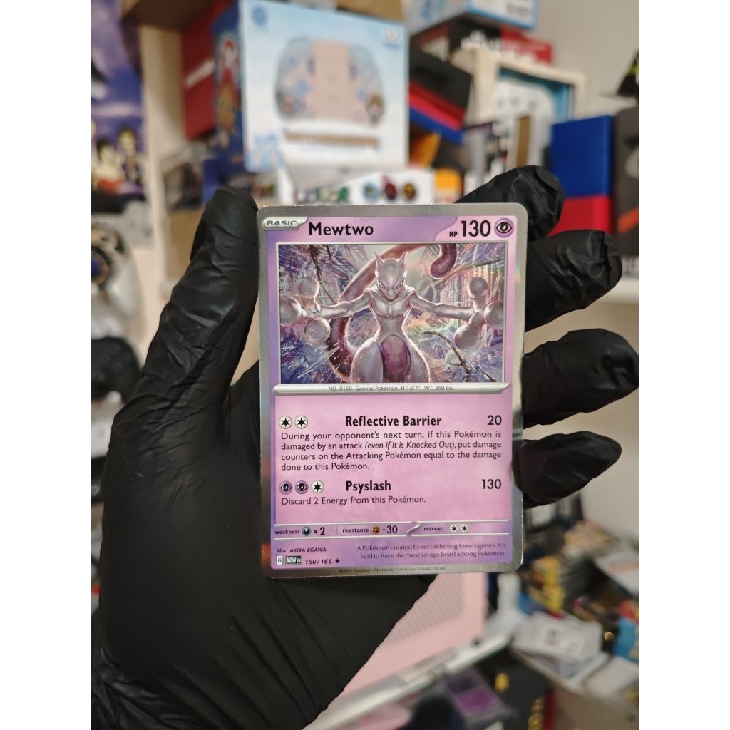 Kartu Pokemon Mewtwo Holo English