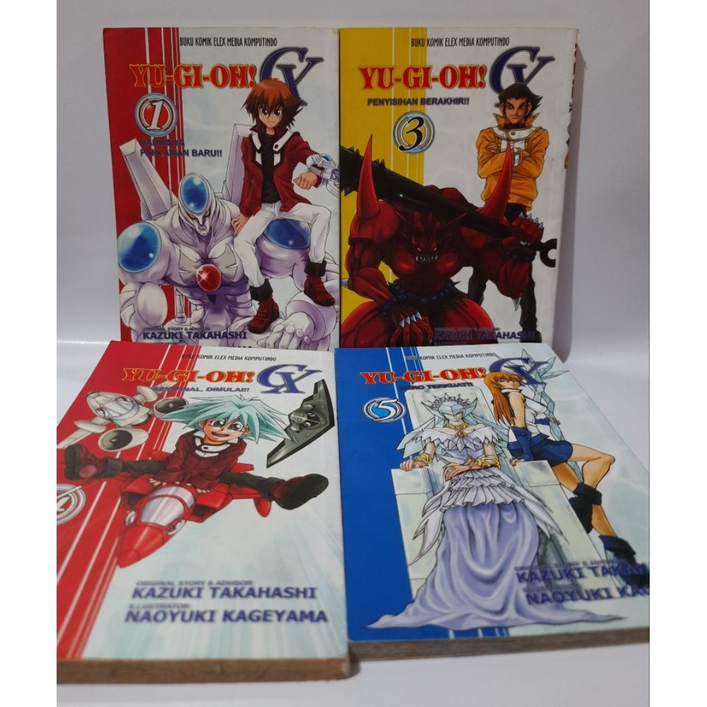 Komik Yu-Gi-Oh Yugioh GX 1 3 4 5 8 9