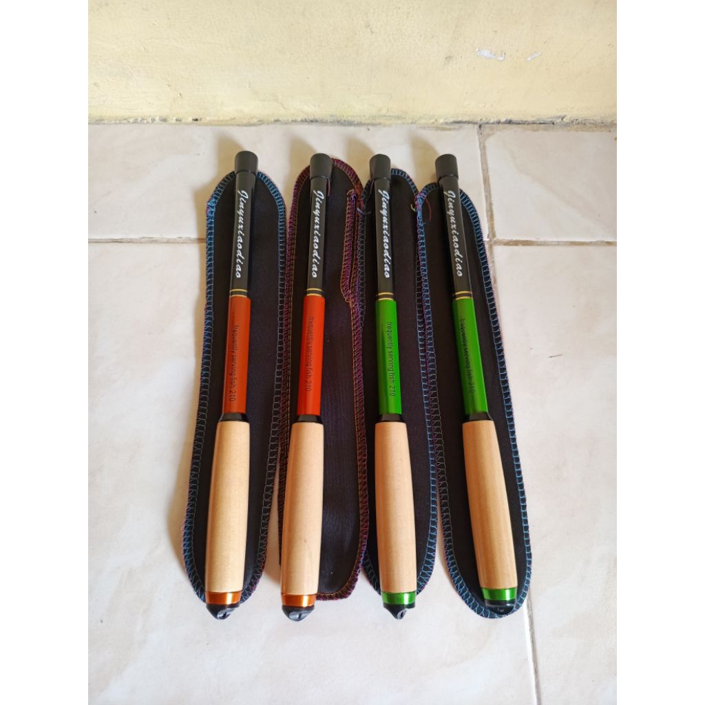joran tegek microfishing jinyuxiadao ruas pendek 30 cm original import