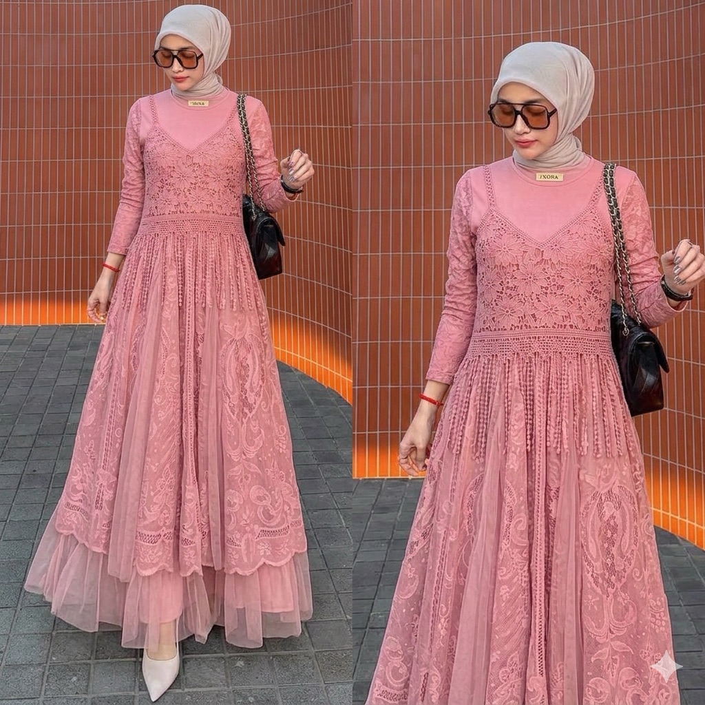 Gamis murah cuci gudang