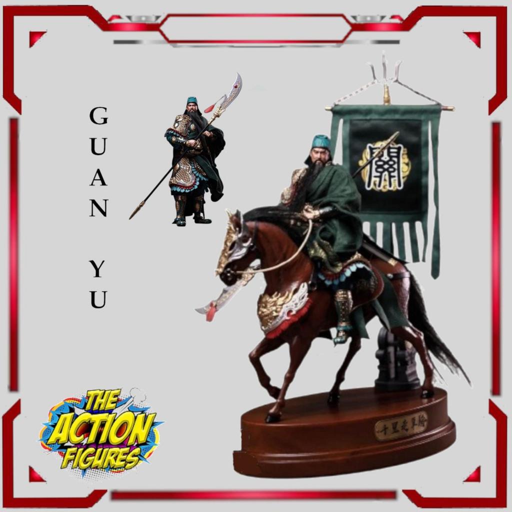303TOYS 1/12 Action Figure Three Kingdoms Character GUAN YU YUNCHANG Patung Koleksi