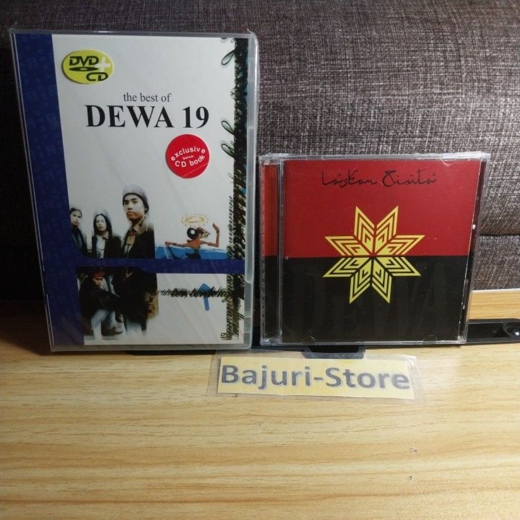 CD "Dewa 19" + DVD ( + CD ) The Best of ( Deluxe Edition )/Segel/Sealed/Original/Rare Item/Collector