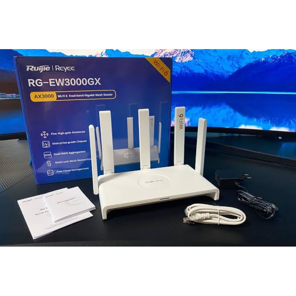 Ruijie Router RG-EW3000GX White AX3000