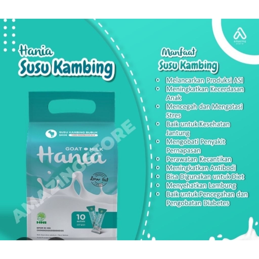Hania Susu Kambing Skim