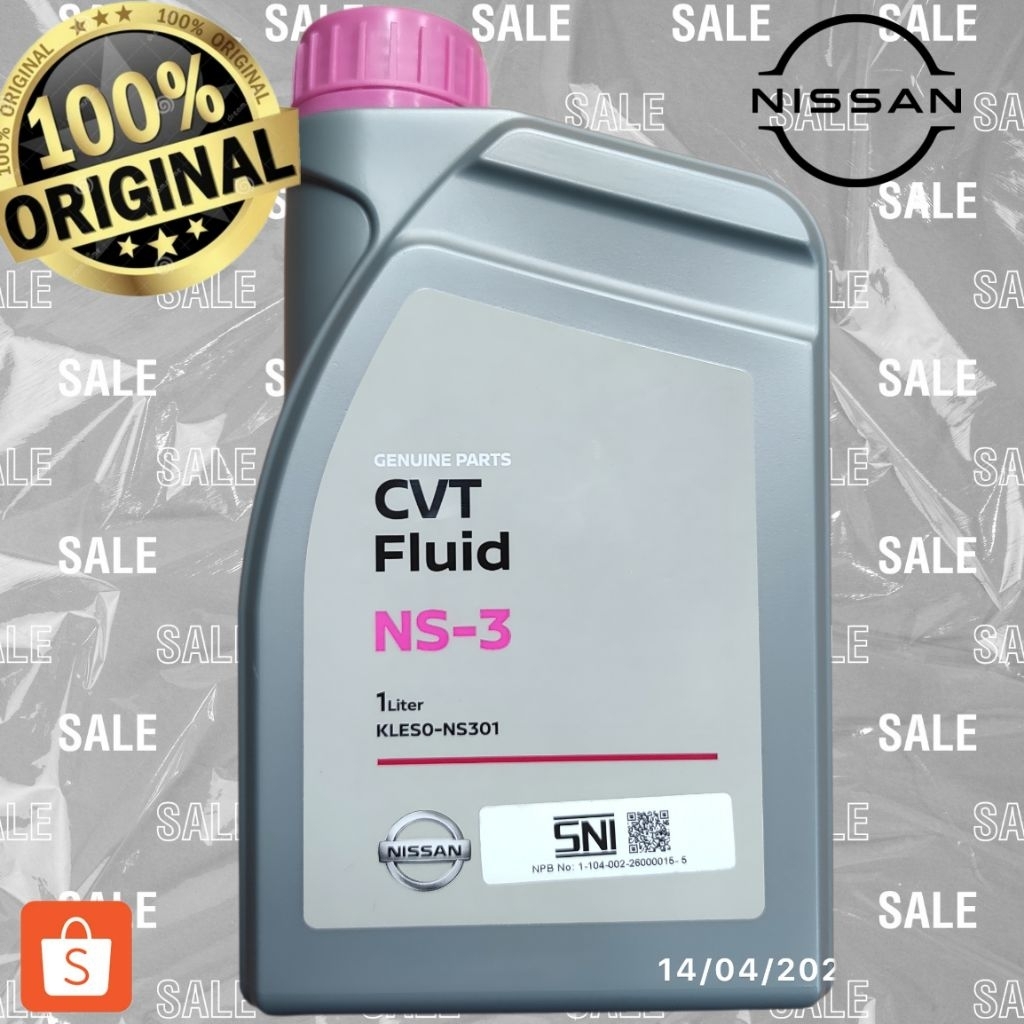 OLI CVT NS-3 ISI 1 LITER ORIGINAL NISSAN INDONESIA