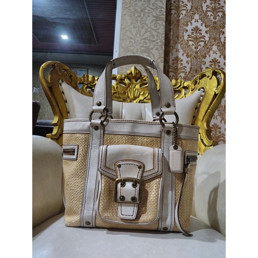 Tas COACH bekas pemakaian, second seken preloved