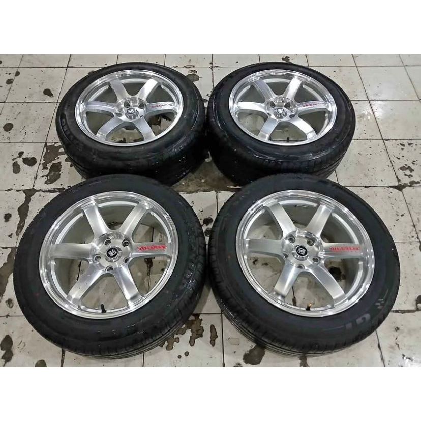 VELG MOBIL SECOND BERKUALITAS  RAYS RING 18 PCD 5X120 BUAT BMW
