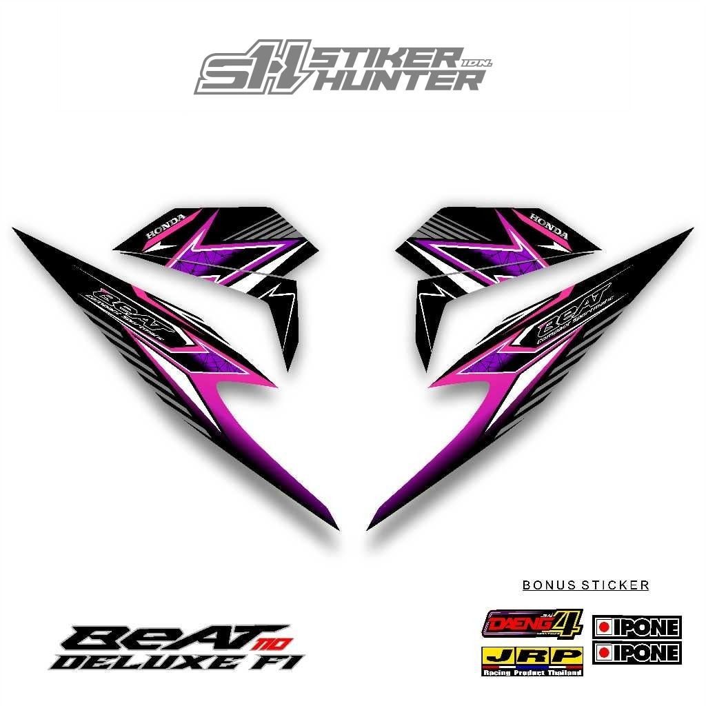 STRIPING BEAT DELUXE STREET FI NEW / BEAT DELUXE 2020 - 2021 / STIKERHUNTER / FRDX  RACING V1