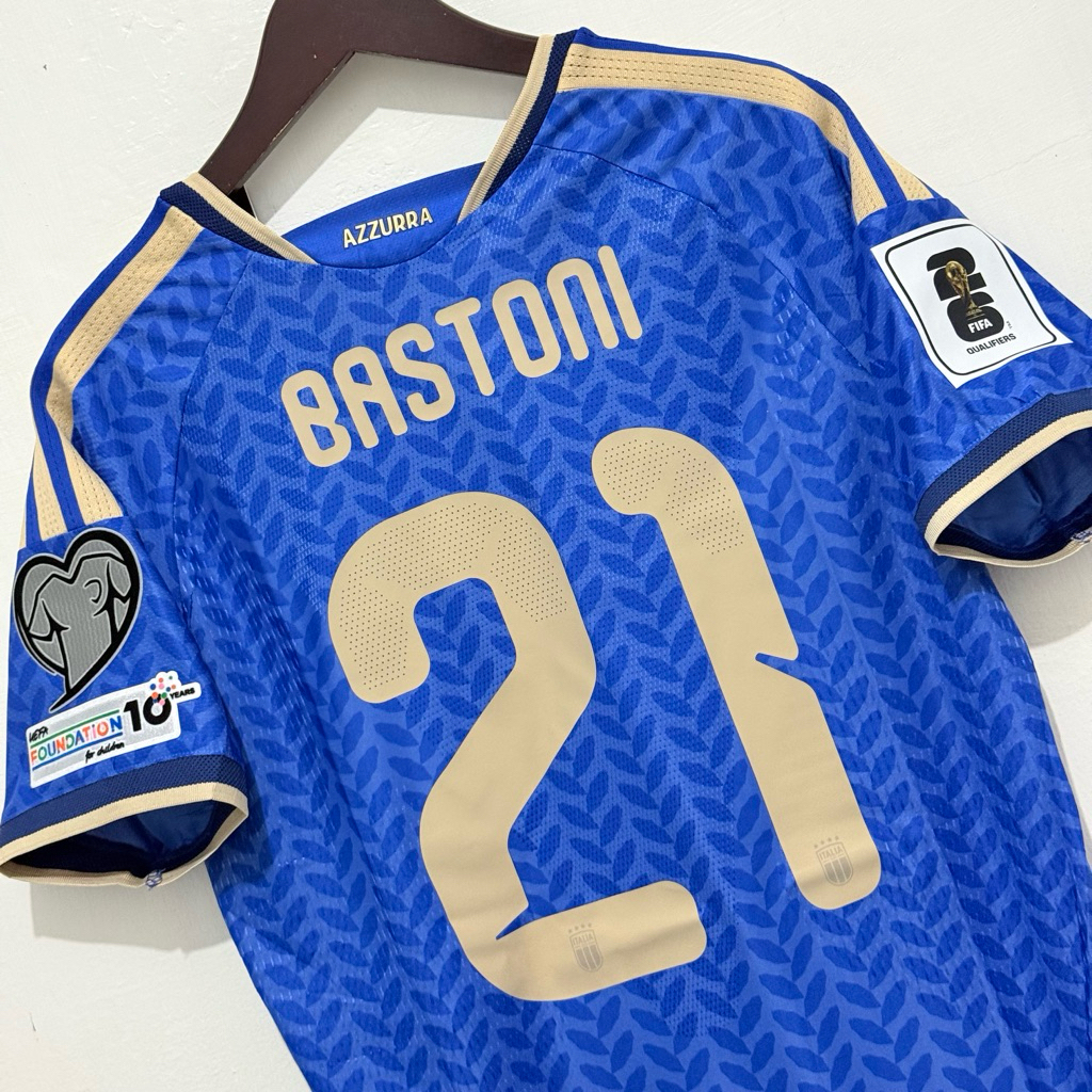 JERSEY ITALY HOME WC 2026 LONGSLEEVE PLAYER ISSUE - BASTONI