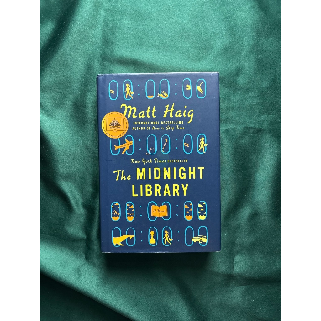PRELOVED - Novel/Buku The Midnight Library - Matt Haig (HC)