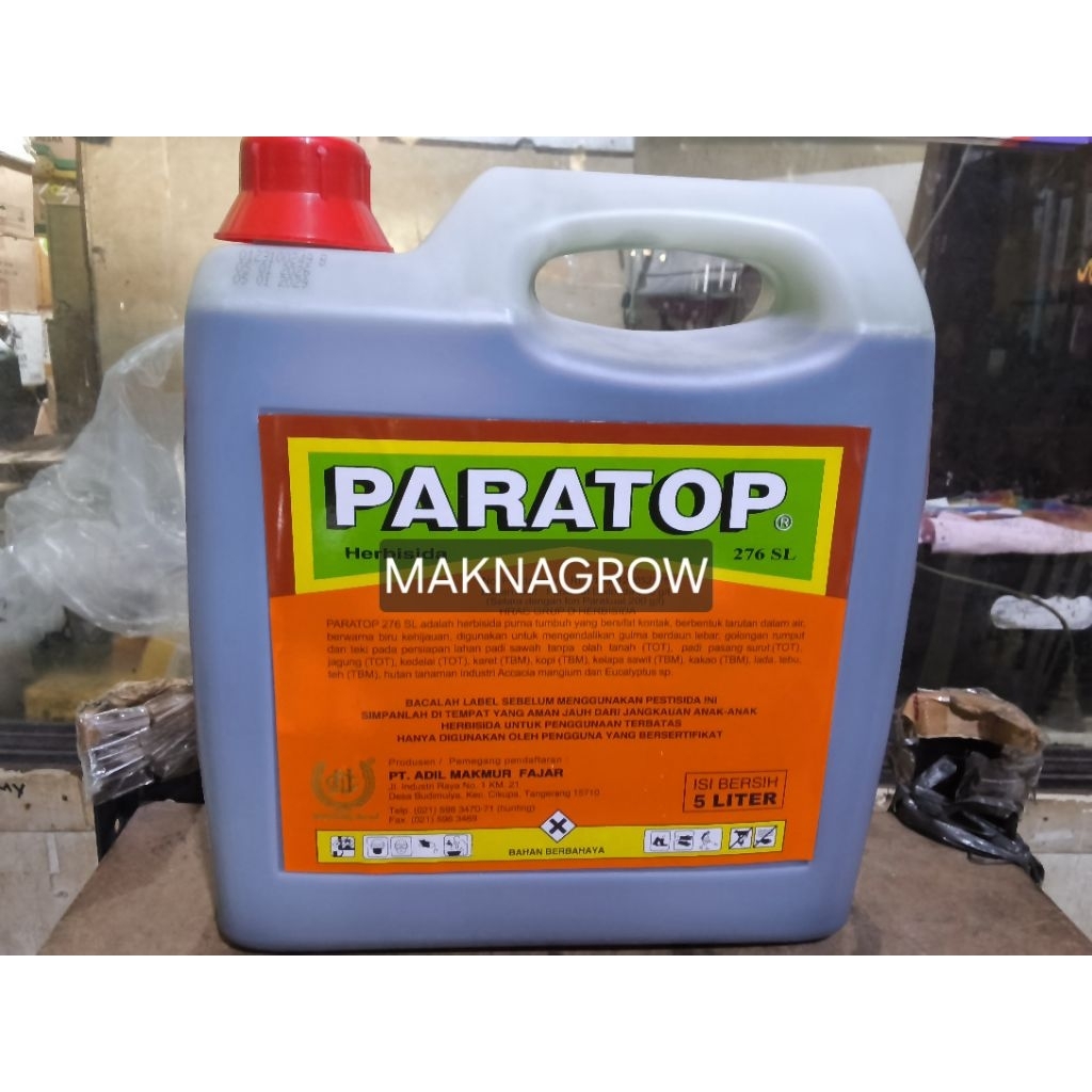 Herbisida kontak PARATOP 276 SL Racun rumput 5 liter