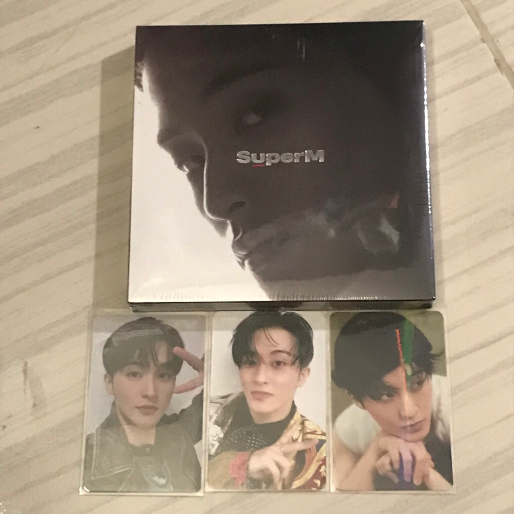 (ready) official album sealed superM jopping mark ver