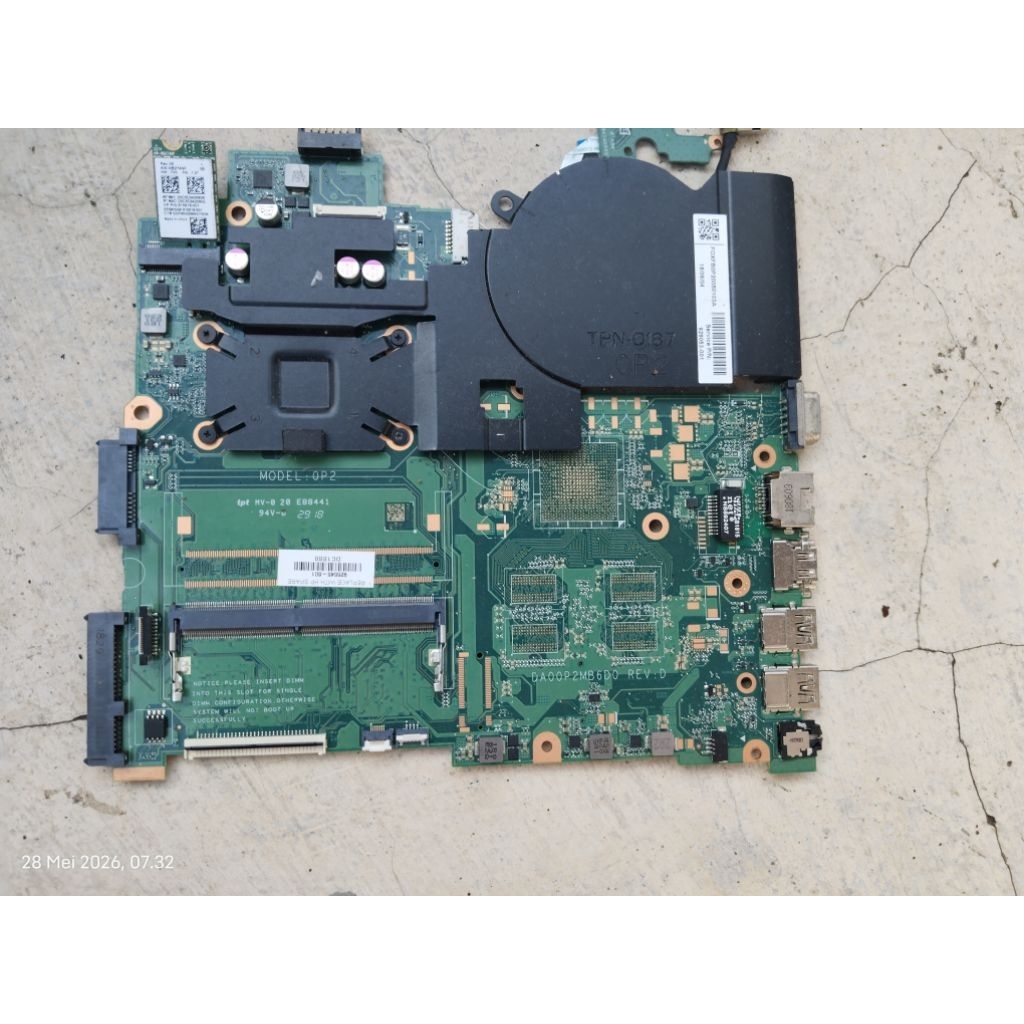 motherboard mobo laptop hp 14 bw/bs amd E2