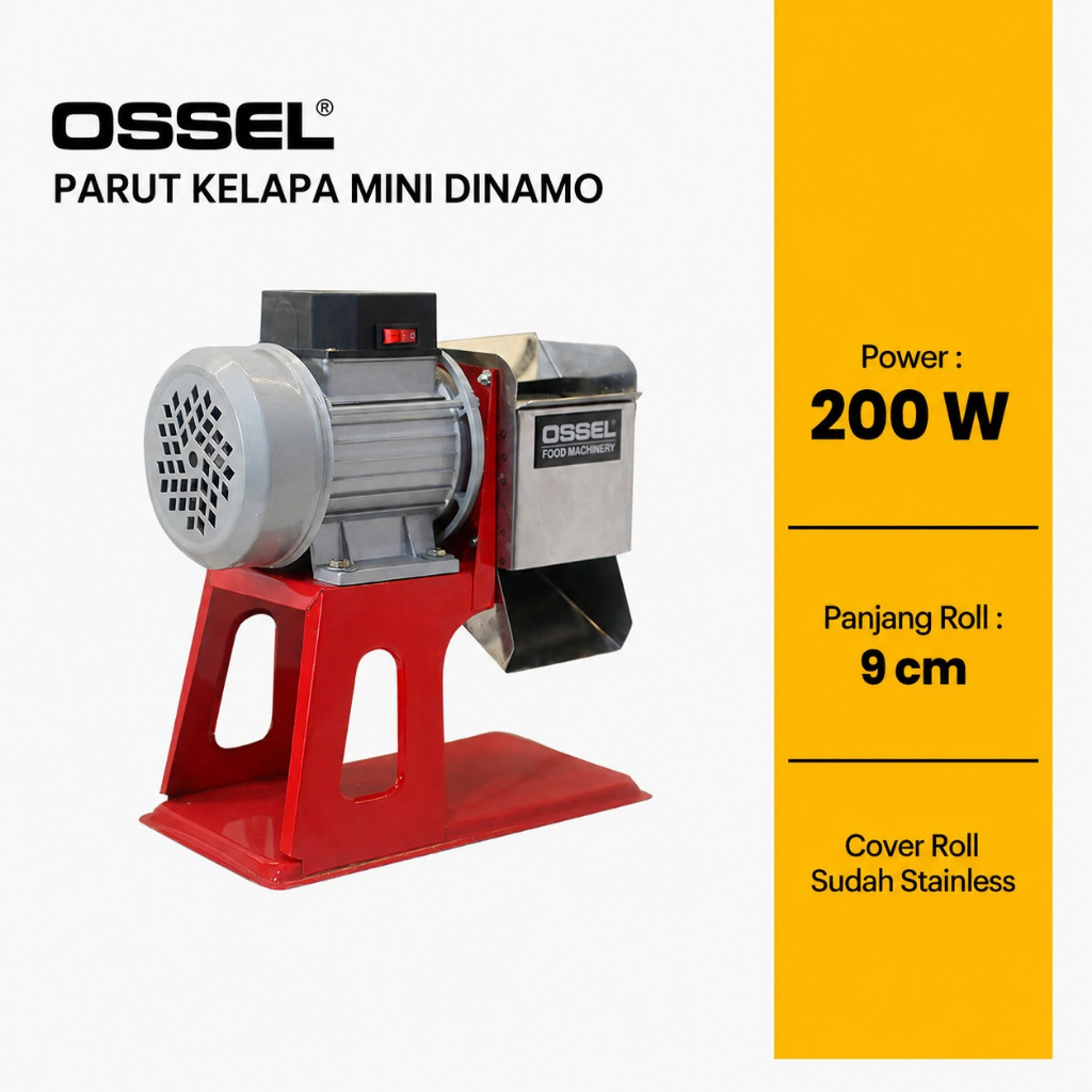 OSSEL Parut Kelapa Mini Listrik Parut Singkong Parutan Kelapa Listrik Parutan Kelapa Mini Parut Kela