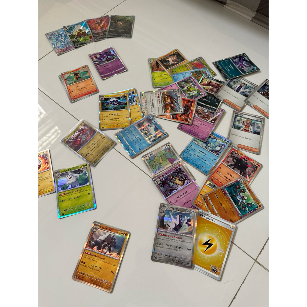 kartu pokemon TCG 100% original bekas koleksi preloved collector item jpn