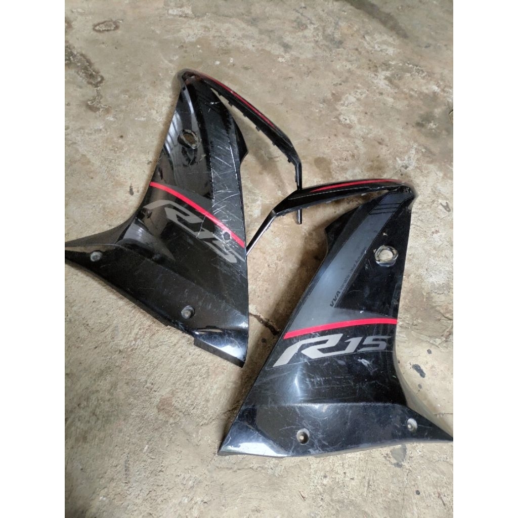 BODY SAYAP TEBENG FAIRING DEPAN R15 V3 SECOND ORIGINAL