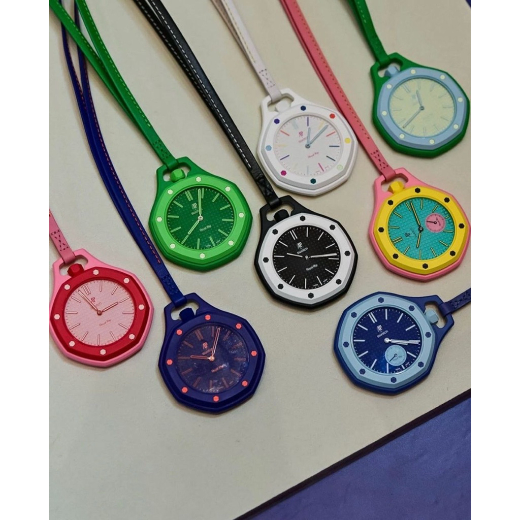 Swatch X AP Royal Pop