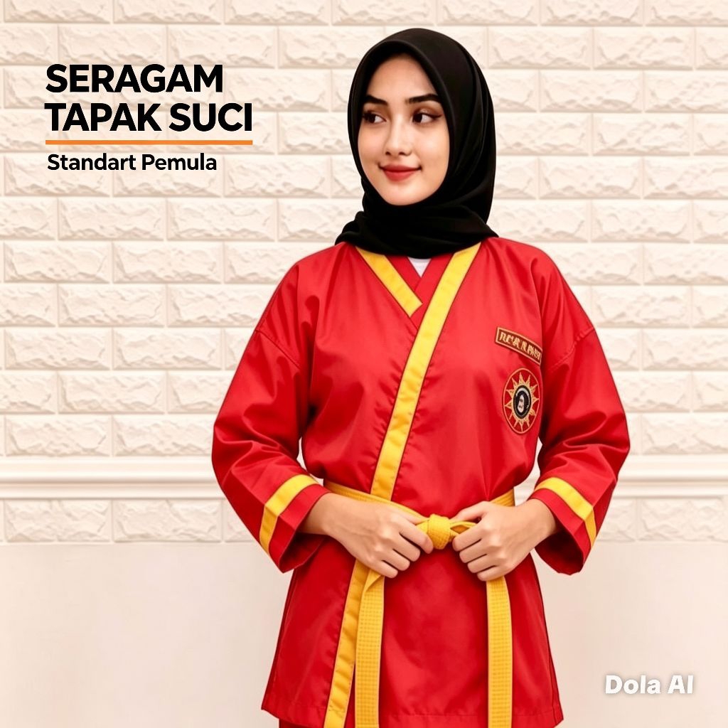 Seragam Tapak Suci Putra Muhamadiyah/Seragam silat Tapak suci Standart Pemula