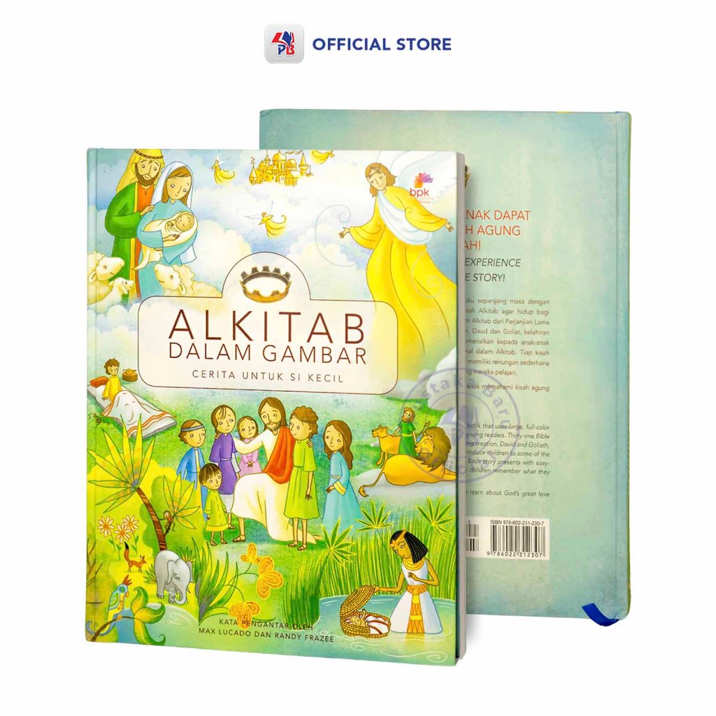 Buku Anak Kristen / Alkitab Dalam Gambar : Cerita Untuk Si Kecil / BPK GUNUNG MULIA