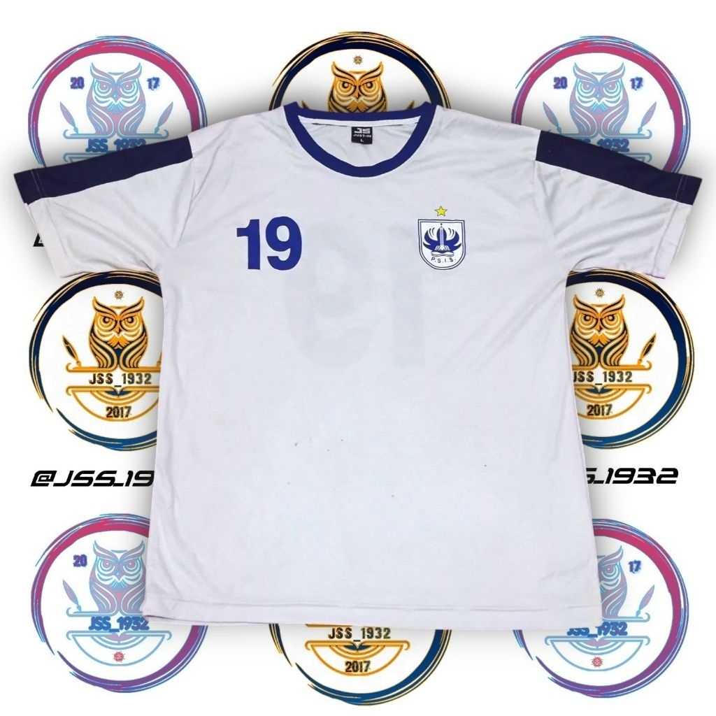 Jersey Bola PSIS SEMARANG Away Kit 19 ORIGINAL Murah Retro Vintage Rare Blokecore Olahraga - L