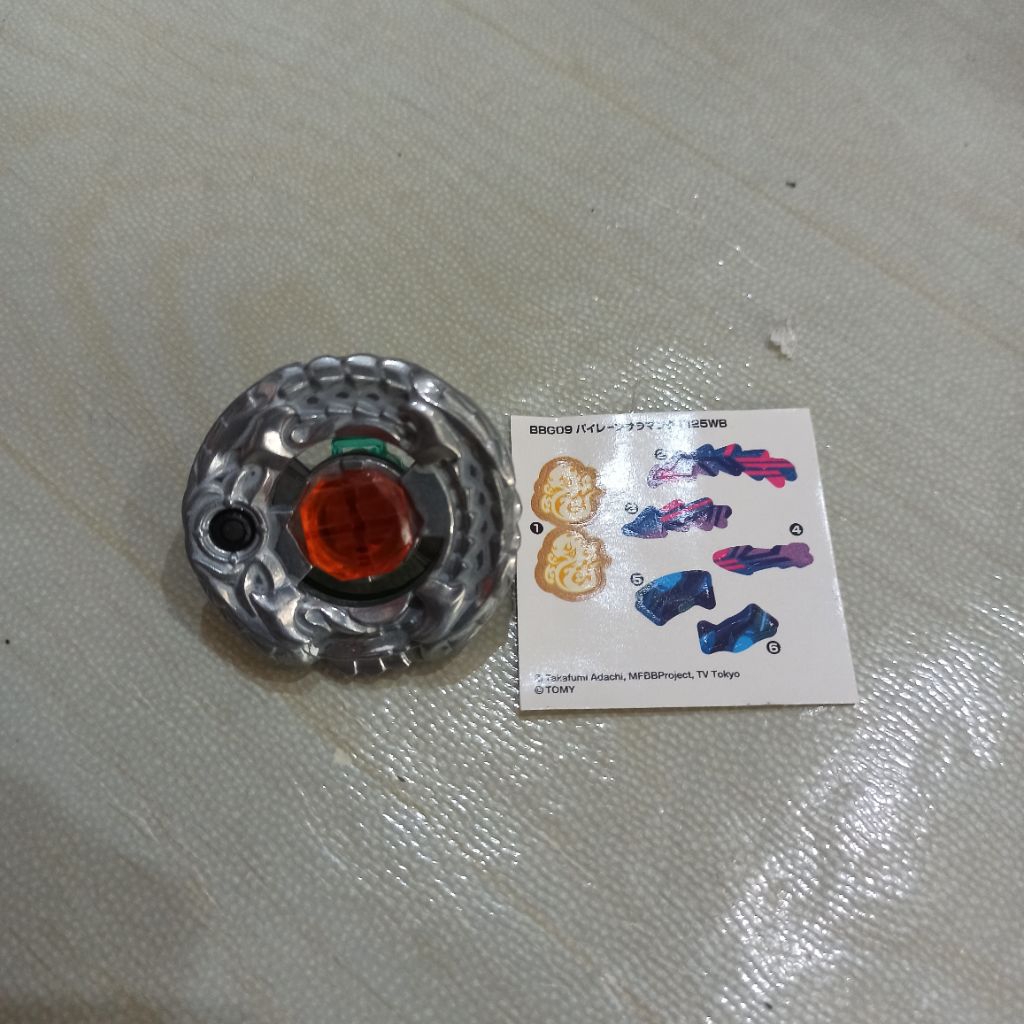 Pirates Saramanda RBV Beyblade Metal Fight Zero G